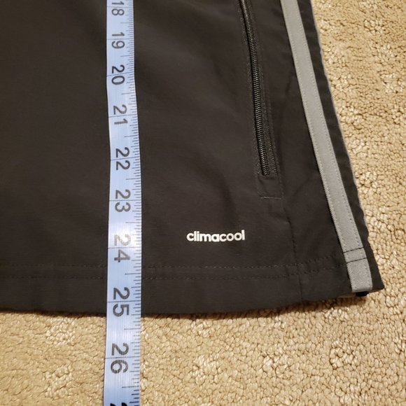 Adidas Full Zip Performance Jacket Black | Youth Large Women's Small Breathable - Picture 9 of 10